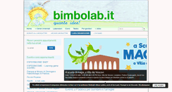Desktop Screenshot of bimbolab.it
